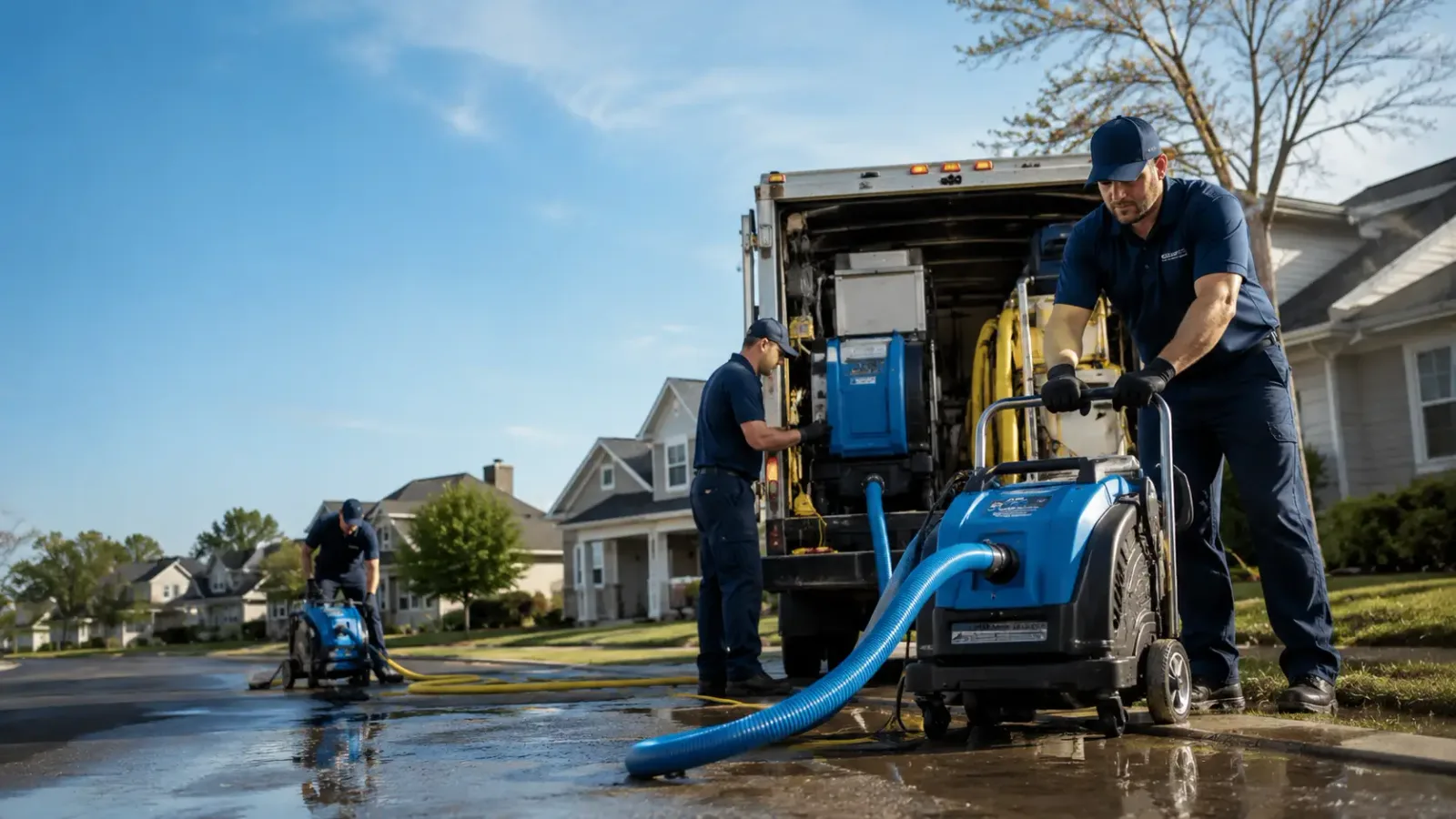 Flood Damage Cleanup in Trout Run, PA